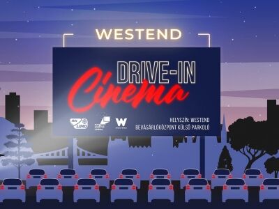 Jelzőfénnyel nyit a Westend Drive-In Cinema autósmozi, elsőként Budapesten