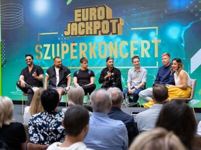 Sztárparádéval készül az ötödik, Eurojackpot Szuperkoncertre a Szerencsejáték Zrt. 